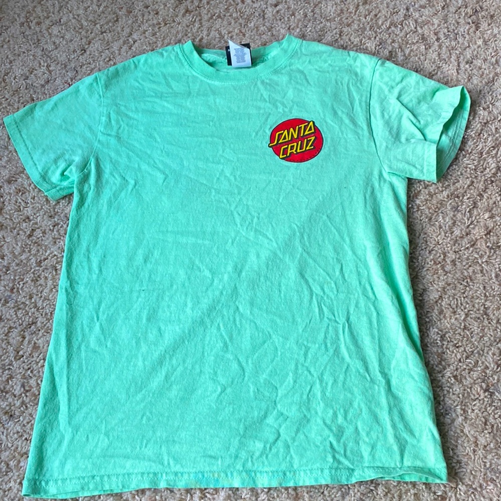 Light Green Santa Cruz T-Shirt